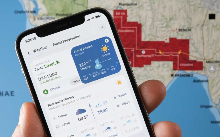 Prévenir les inondations devient plus facile grâce à une appli gratuite accessible à tous