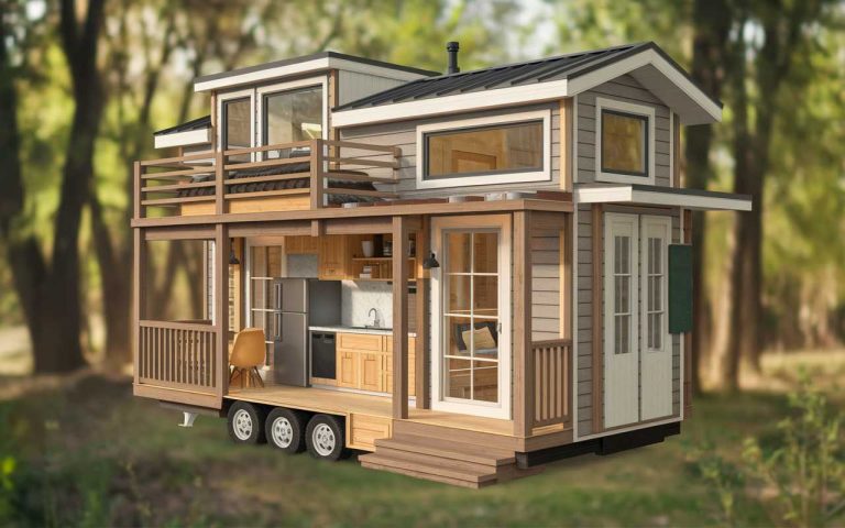 Découvrez cette Tiny House de 720 Pieds Carrés : Un Espace de Vie Étonnamment Grand dans un Format Compact !