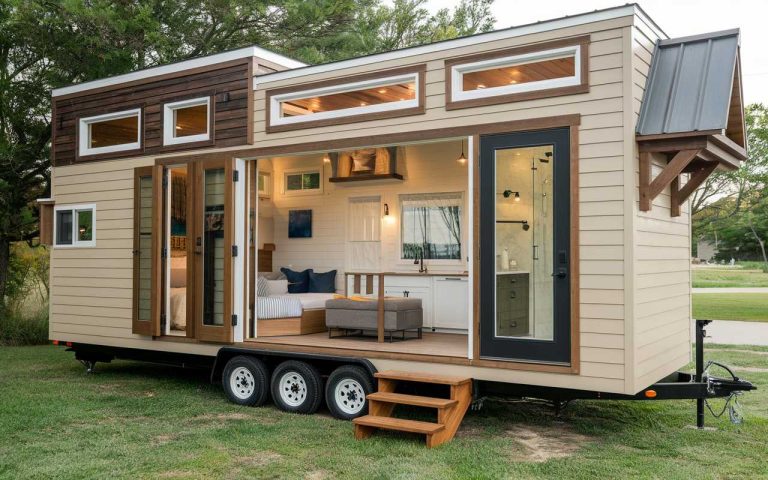 Découvrez cette Tiny House : Le Luxe Abordable et la Vie Pratique pour Deux sur Roues!