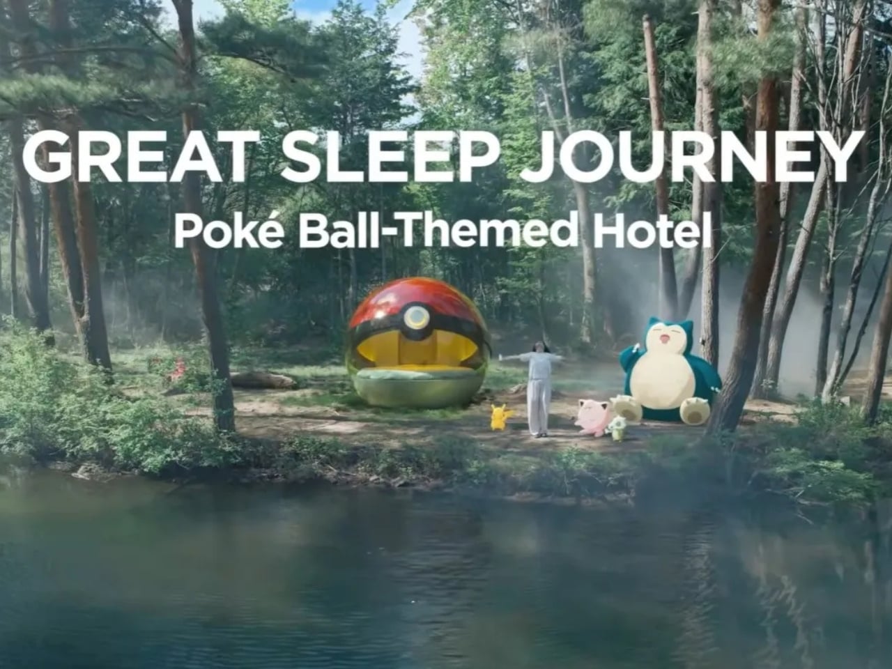 Poké Ball Hotel Excitement