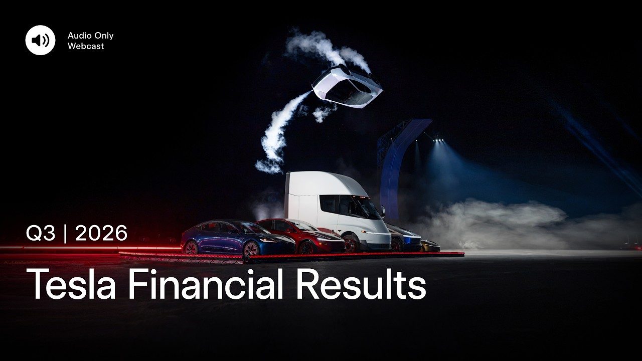 Tesla Q3 2026 earnings
